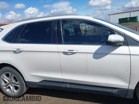 2016 Ford Edge Titanium with VIN 2FMPK4K92GBB59330, listed as a IAAI auction lot 41954797 with 143,092 mi miles. Bid and sale history available at carsss.com. Image 14.