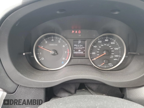 2016 Subaru Crosstrek Premium with VIN JF2GPABC3G8266942, listed as a Copart auction lot 60898855 with 90,393 mi miles and Clean title. Bid and sale history available at DreamBid. Image 9.