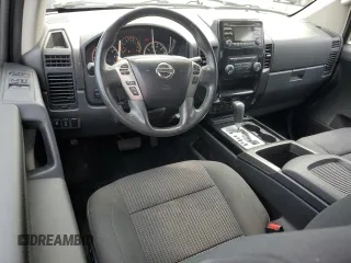 2014 Nissan Titan SV with VIN 1N6BA0CA5EN508322, listed as a Copart auction lot 58561645 with 98,227 mi miles and Salvage title. Bid and sale history available at DreamBid. Image 8.