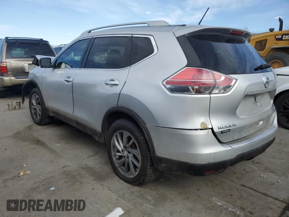 2014 Nissan Rogue SL with VIN 5N1AT2MV5EC776770, listed as a Copart auction lot 49176795 with 116,993 mi miles and Non Repairable. Bid and sale history available at carsss.com. Image 2.