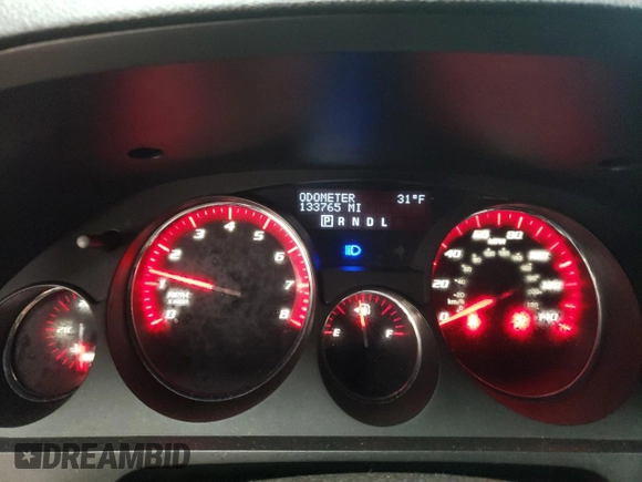 2011 GMC Acadia Denali with VIN 1GKKRTED1BJ238260, listed as a Copart auction lot 45913765 with 133,765 mi miles and Salvage Title. Bid and sale history available at DreamBid. Image 9.