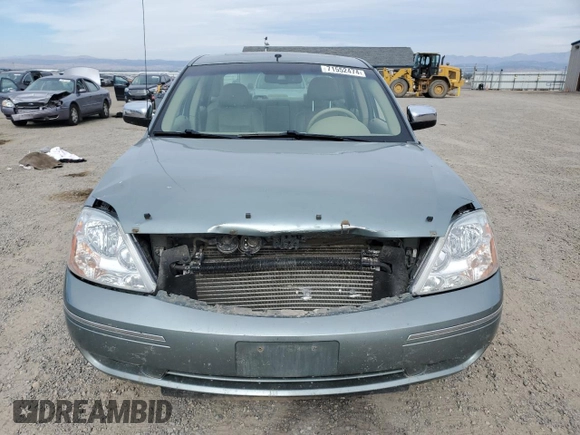 2007 Ford Five Hundred Limited with VIN 1FAFP281X7G123147, listed as a Copart auction lot 71552474 with 184,409 mi miles and Clean title. Bid and sale history available at DreamBid. Image 5.