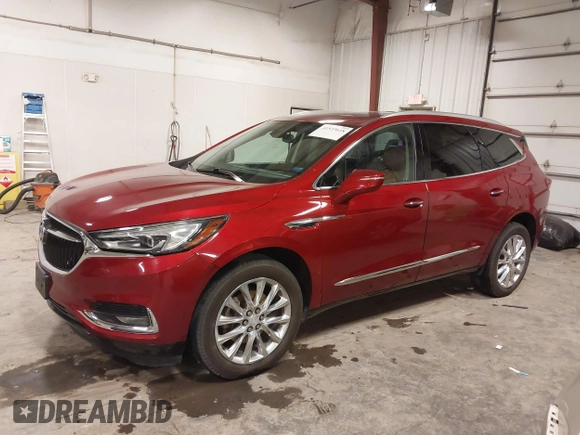 2018 Buick Enclave Premium with VIN 5GAEVBKW4JJ166166, listed as a IAAI auction lot 41523618 with 105,862 mi miles and . Bid and sale history available at carsss.com. Image 18.