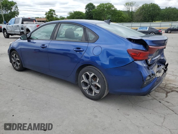 2019 Kia Forte LXS with VIN 3KPF24AD6KE049596, listed as a Copart auction lot 56276635 with 113,161 mi miles and Salvage title. Bid and sale history available at DreamBid. Image 2.