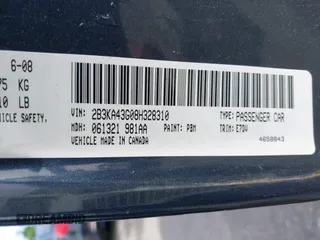2008 Dodge Charger with VIN 2B3KA43G08H328310, listed as a IAAI auction lot 42424716 with 104,088 mi miles and . Bid and sale history available at DreamBid. Image 9.