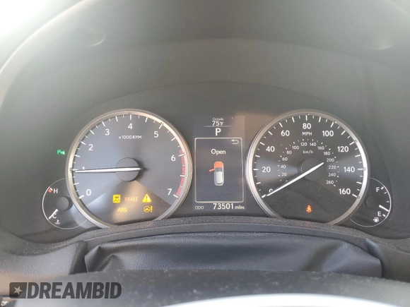 2016 Lexus NX 200t with VIN JTJYARBZ8G2045201, listed as a Copart auction lot 53955935 with 73,501 mi miles and Clean title. Bid and sale history available at DreamBid. Image 9.