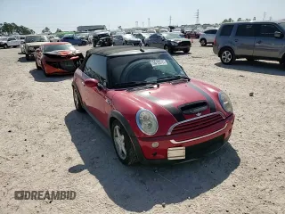 2005 MINI Convertible S with VIN WMWRH33535TF84456, listed as a Copart auction lot 50120725 with 149,840 mi miles and Salvage Title. Bid and sale history available at DreamBid. Image 12.