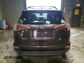 2017 Toyota RAV4 LE with VIN 2T3BFREV9HW600782, listed as a Copart auction lot 61554025 with Not provided miles and Salvage title. Bid and sale history available at DreamBid. Image 6.