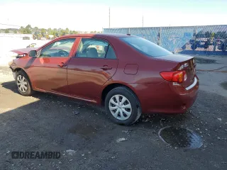 2009 Toyota Corolla with VIN JTDBL40E999074612, listed as a Copart auction lot 53044815 with 128,269 mi miles and Salvage Title. Bid and sale history available at carsss.com. Image 2.