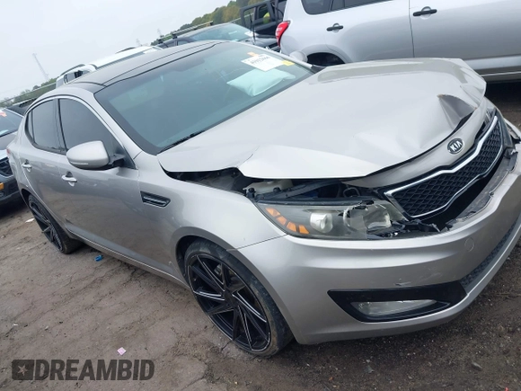 2012 Kia Optima EX with VIN 5XXGN4A73CG049005, listed as a IAAI auction lot 41912666 with 212,312 mi miles. Bid and sale history available at carsss.com. Image 1.