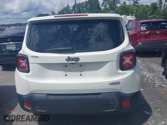 2017 Jeep Renegade Latitude with VIN ZACCJABB7HPE44481, listed as a IAAI auction lot 42382332 with 104,052 mi miles and . Bid and sale history available at DreamBid. Image 15.