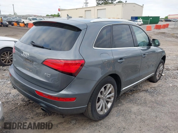 2013 Audi Q5 Premium Plus with VIN WA1LFAFP6DA029437, listed as a IAAI auction lot 42137954 with 135,769 mi miles. Bid and sale history available at carsss.com. Image 4.