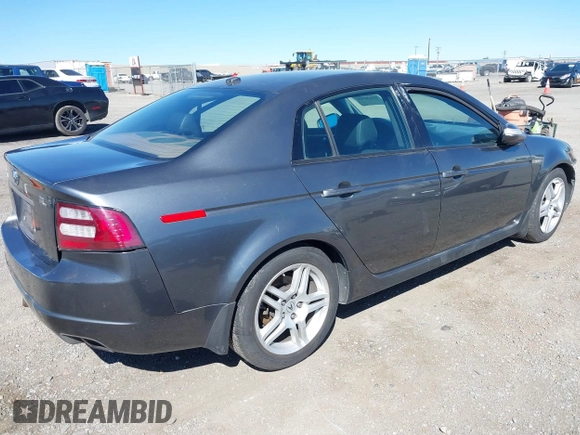 2008 Acura TL with VIN 19UUA66248A052152, listed as a IAAI auction lot 41870319 with 1 mi miles. Bid and sale history available at carsss.com. Image 4.