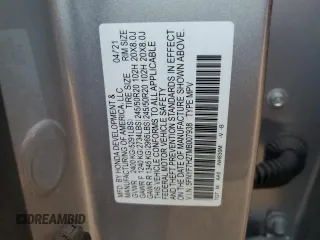 2021 Honda Passport Sport с VIN 5FNYF7H27MB007938, выставлен на аукционе Copart как лот 74926504 с пробегом 61 562 миль миль и Списание • Salvage title. История ставок и продаж доступна на DreamBid. Изображение 13.