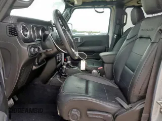 2022 Jeep Gladiator High Altitude with VIN 1C6HJTFGXNL163998, listed as a Copart auction lot 56490755 with 52,474 mi miles and Salvage title. Bid and sale history available at DreamBid. Image 7.