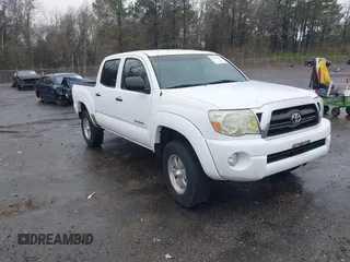 2005 Toyota Tacoma with VIN 5TELU42N75Z030766, listed as a IAAI auction lot 38559465 with 258,595 mi miles and . Bid and sale history available at DreamBid. Image 1.