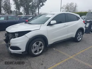 2021 Honda HR-V LX with VIN 3CZRU5H30MM722234, listed as a IAAI auction lot 41885832 with 45,005 mi miles. Bid and sale history available at carsss.com. Image 2.