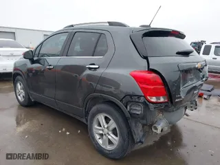 2020 Chevrolet Trax LT with VIN 3GNCJLSB7LL168453, listed as a IAAI auction lot 41568602 with 76,610 mi miles. Bid and sale history available at carsss.com. Image 3.