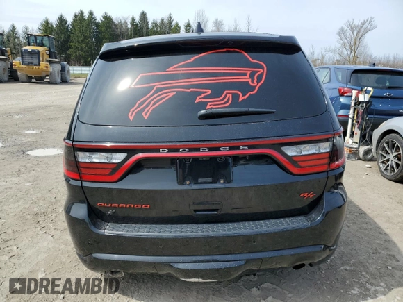 2019 Dodge Durango R/T with VIN 1C4SDJCT8KC745282, listed as a Copart auction lot 52192155 with 92,084 mi miles and Salvage Title. Bid and sale history available at carsss.com. Image 6.