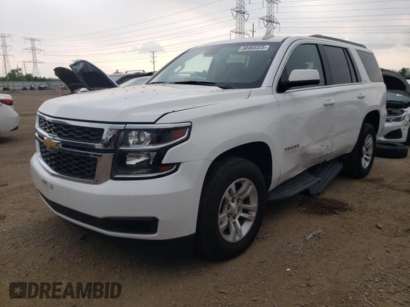 2018 Chevrolet Tahoe LT с VIN 1GNSKBKCXJR155195, выставлен на аукционе Copart как лот 58483325 с пробегом 96 600 миль миль и Списание • Salvage title. История ставок и продаж доступна на DreamBid. Изображение 1.