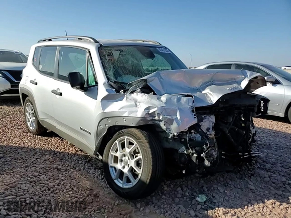 2021 Jeep Renegade Sport с VIN ZACNJCAB5MPM24663, выставлен на аукционе Copart как лот 43451235 с пробегом 46 366 миль миль и Списание • Salvage title. История ставок и продаж доступна на DreamBid. Изображение 11.