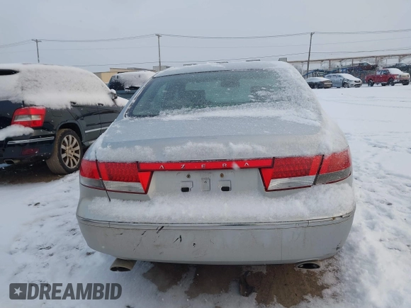 2006 Hyundai Azera SE with VIN KMHFC46F46A093575, listed as a IAAI auction lot 41259753 with 164,453 mi miles and . Bid and sale history available at DreamBid. Image 16.