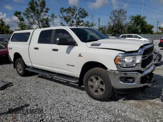 2022 Ram 2500 Big Horn with VIN 3C6UR5ML0NG314945, listed as a Copart auction lot 65776255 with 57,391 mi miles and Salvage title. Bid and sale history available at DreamBid. Image 4.