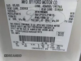2006 Ford Escape XLS with VIN 1FMYU02ZX6KA01975, listed as a IAAI auction lot 41799030 with 137,049 mi miles and . Bid and sale history available at DreamBid. Image 9.