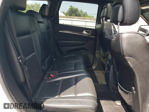 2015 Jeep Grand Cherokee Overland with VIN 1C4RJFCG6FC797653, listed as a Copart auction lot 65186695 with Not provided miles and Salvage title. Bid and sale history available at DreamBid. Image 11.