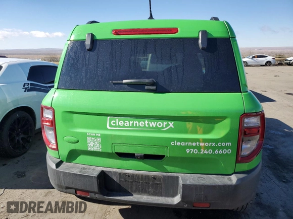 2024 Ford Bronco Sport Big Bend z VIN 3FMCR9B6XRRE58016, wystawiony jako Copart lot #87545925 z przebiegiem 2 003 mil mil oraz Szkoda całkowita • Salvage title. Historia ofert i sprzedaży dostępna na DreamBid. Obrazek 6.