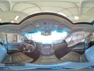 2015 GMC Yukon Denali with VIN 1GKS2CKJ7FR266750, listed as a Copart auction lot 47882125 with 121,705 mi miles and Salvage Title. Bid and sale history available at carsss.com. Image 14.