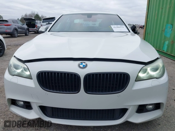 2014 BMW 5 Series 535i with VIN WBA5B1C59ED481781, listed as a IAAI auction lot 41486531 with 145,003 mi miles. Bid and sale history available at carsss.com. Image 12.