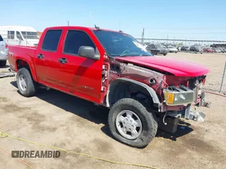 2005 GMC Canyon 1SB SLE Z85 with VIN 1GTDT136458183734, listed as a IAAI auction lot 41772252 with 177,749 mi miles. Bid and sale history available at carsss.com. Image 1.