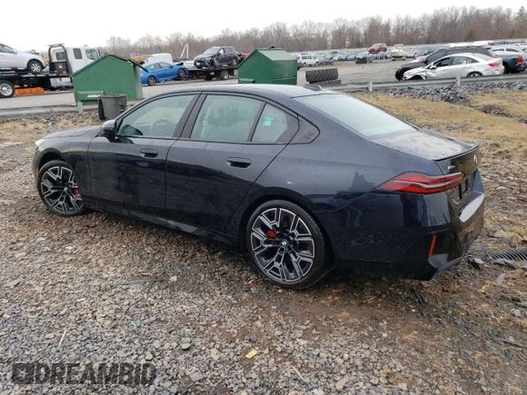 2024 BMW 5 Series 530i xDrive with VIN WBA53FJ06RCP74213, listed as a Copart auction lot 83316424 with 10,710 mi miles and Salvage Title. Bid and sale history available at carsss.com. Image 2.