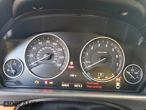 2016 BMW 4 Series 428i z VIN WBA3N7C52GK227961, wystawiony jako Copart lot #48652275 z przebiegiem 80 820 mil mil oraz Szkoda całkowita • Salvage title. Historia ofert i sprzedaży dostępna na DreamBid. Obrazek 9.