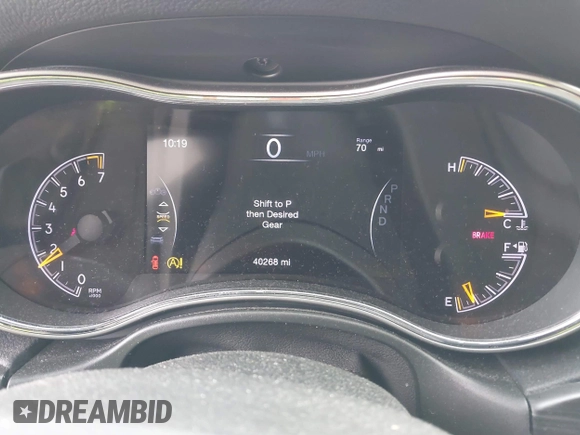 2020 Jeep Grand Cherokee Altitude with VIN 1C4RJFAGXLC138408, listed as a IAAI auction lot 41669088 with 40,268 mi miles. Bid and sale history available at carsss.com. Image 7.