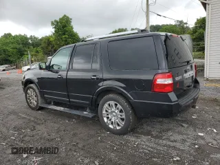 2011 Ford Expedition Limited with VIN 1FMJU2A57BEF27596, listed as a Copart auction lot 60077875 with 198,459 mi miles and Salvage title. Bid and sale history available at DreamBid. Image 2.