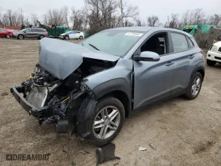 2021 Hyundai Kona SE with VIN KM8K1CAA2MU645600, listed as a Copart auction lot 47758695 with 74,039 mi miles and Salvage Title. Bid and sale history available at carsss.com. Image 1.