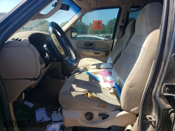 2001 Ford F-150 XLT with VIN 1FTRW07L81KE00951, listed as a Copart auction lot 57348535 with Not provided miles and Salvage title. Bid and sale history available at DreamBid. Image 7.