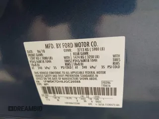 2018 Ford Explorer XLT with VIN 1FM5K7DH8JGC26588, listed as a IAAI auction lot 41747838 with 149,227 mi miles and . Bid and sale history available at DreamBid. Image 9.