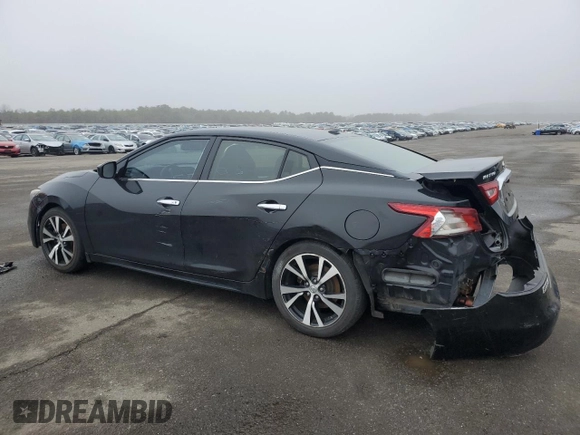 2017 Nissan Maxima S z VIN 1N4AA6AP3HC445820, wystawiony jako Copart lot #49658455 z przebiegiem 92 995 mil mil oraz Szkoda całkowita • Salvage title. Historia ofert i sprzedaży dostępna na DreamBid. Obrazek 2.