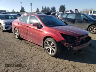 2018 Subaru Legacy Limited with VIN 4S3BNEN63J3008775, listed as a Copart auction lot 83498174 with 0 mi miles and Salvage Title. Bid and sale history available at carsss.com. Image 4.