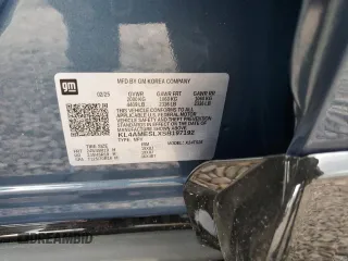 2025 Buick Encore GX Sport Touring with VIN KL4AMESLXSB197192, listed as a Copart auction lot 55429245 with 3 mi miles and Salvage title. Bid and sale history available at DreamBid. Image 13.