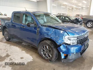 2024 Ford Maverick XLT with VIN 3FTTW8H37RRA92164, listed as a IAAI auction lot 42217260 with 22,182 mi miles and . Bid and sale history available at DreamBid. Image 1.