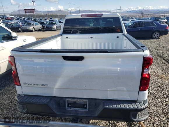 2023 Chevrolet Silverado 1500 with VIN 3GCPDAEK0PG115318, listed as a Copart auction lot 47929095 with 39,010 mi miles and Salvage Title. Bid and sale history available at DreamBid. Image 6.