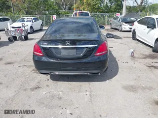 2015 Mercedes-Benz C-Class C 300 with VIN 55SWF4JB8FU062030, listed as a IAAI auction lot 41593649 with 123,196 mi miles. Bid and sale history available at carsss.com. Image 15.