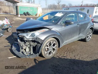 2018 Toyota C-HR XLE with VIN NMTKHMBX0JR024606, listed as a IAAI auction lot 41440926 with 118,968 mi miles. Bid and sale history available at carsss.com. Image 2.