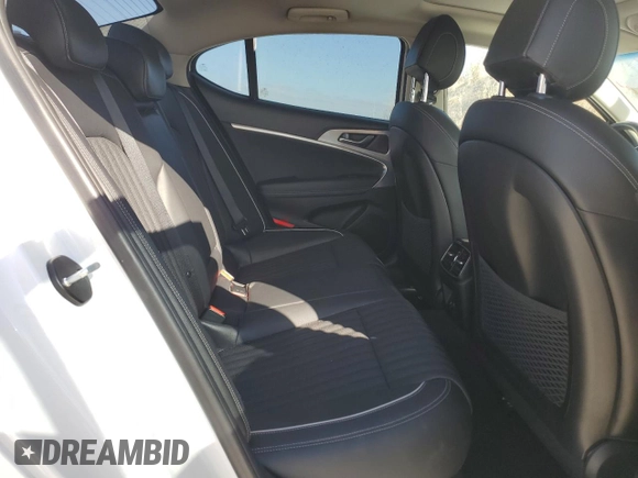 2020 Genesis G70 2.0T with VIN KMTG34LA0LU059887, listed as a Copart auction lot 76616894 with 32,658 mi miles and Salvage title. Bid and sale history available at DreamBid. Image 10.