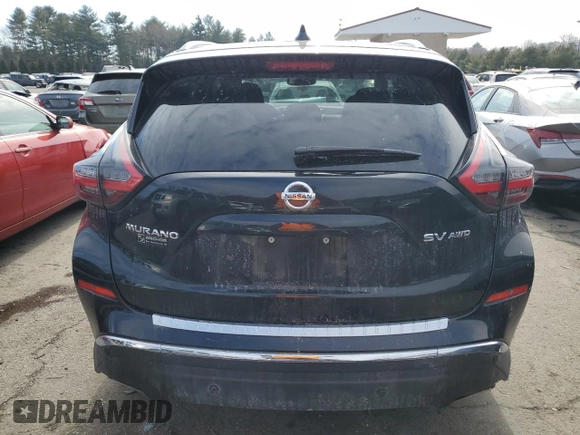 2019 Nissan Murano SL with VIN 5N1AZ2MS5KN113767, listed as a Copart auction lot 46121245 with 73,559 mi miles and Salvage Title. Bid and sale history available at DreamBid. Image 6.