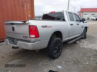 2018 Ram 1500 Tradesman with VIN 1C6RR7FT8JS293215, listed as a IAAI auction lot 41577266 with 123,056 mi miles and . Bid and sale history available at DreamBid. Image 4.
